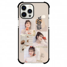 IU Phone Case For iPhone And Samsung Galaxy Devices - Collage Newspaper Background