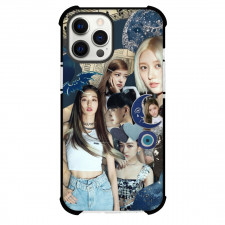 IVE Case For iPhone Samsung Galaxy Pixel OnePlus Vivo Xiaomi Asus Sony Motorola Nokia - IVE Collage Blue Moon and Bat Background