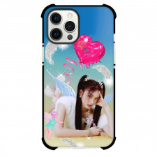 IVE Leeseo Case For iPhone Samsung Galaxy Pixel OnePlus Vivo Xiaomi Asus Sony Motorola Nokia - Leeseo Angel Wings Blue Background