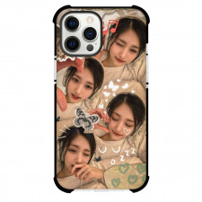 IVE Leeseo Case For iPhone Samsung Galaxy Pixel OnePlus Vivo Xiaomi Asus Sony Motorola Nokia - Leeseo Collage Wearing Headset