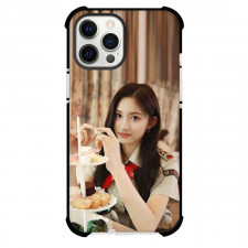 IVE Leeseo Case For iPhone Samsung Galaxy Pixel OnePlus Vivo Xiaomi Asus Sony Motorola Nokia - Leeseo Eating Pastry Army Uniform
