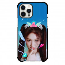 IVE Leeseo Case For iPhone Samsung Galaxy Pixel OnePlus Vivo Xiaomi Asus Sony Motorola Nokia - Leeseo Head Portrait Lip Bite Blue Background