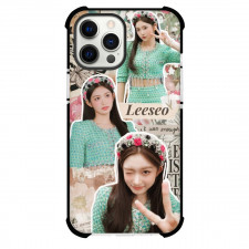 IVE Leeseo Case For iPhone Samsung Galaxy Pixel OnePlus Vivo Xiaomi Asus Sony Motorola Nokia - Leeseo Collage Peace Sign Green Dress