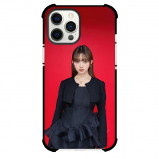IVE Rei Case For iPhone Samsung Galaxy Pixel OnePlus Vivo Xiaomi Asus Sony Motorola Nokia - Rei Serious Portrait Red Background