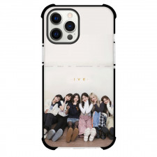 IVE Case For iPhone Samsung Galaxy Pixel OnePlus Vivo Xiaomi Asus Sony Motorola Nokia - IVE Sitting on the Ground White Wall Background