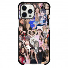 IVE Wonyoung Case For iPhone Samsung Galaxy Pixel OnePlus Vivo Xiaomi Asus Sony Motorola Nokia - Wonyoung Collage Heart Finger in the Middle