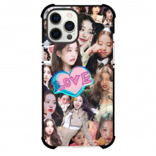IVE Wonyoung Case For iPhone Samsung Galaxy Pixel OnePlus Vivo Xiaomi Asus Sony Motorola Nokia - Wonyoung Collage Love Font