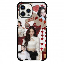 IVE Wonyoung Case For iPhone Samsung Galaxy Pixel OnePlus Vivo Xiaomi Asus Sony Motorola Nokia - Wonyoung Collage Red Hearts Background