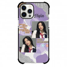 IVE Yujin Case For iPhone Samsung Galaxy Pixel OnePlus Vivo Xiaomi Asus Sony Motorola Nokia - Yujin Shes an Angel Purple Background