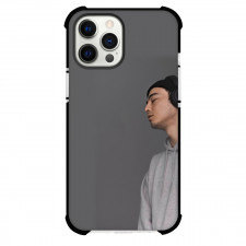 Joji Phone Case For iPhone Samsung Galaxy Pixel OnePlus Vivo Xiaomi Asus Sony Motorola Nokia - Half Face Portrait Gray Background