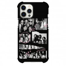 Le Sserafim Phone Case For iPhone and Samsung Galaxy Devices - Le Sserafim Members Collage Grayscale