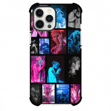 Machine Gun Kelly Phone Case For iPhone and Samsung Galaxy Devices - Collage Black Background
