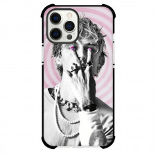 Machine Gun Kelly Phone Case For iPhone and Samsung Galaxy Devices - Grayscale Art