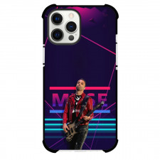 Muse Phone Chris Wolstenholme Case For iPhone Samsung Galaxy Pixel OnePlus Vivo Xiaomi Asus Sony Motorola Nokia - Chris Wolstenholme Neon Art Background