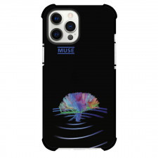 Muse Phone Case For iPhone Samsung Galaxy Pixel OnePlus Vivo Xiaomi Asus Sony Motorola Nokia - Muse Logo Flower Black Background