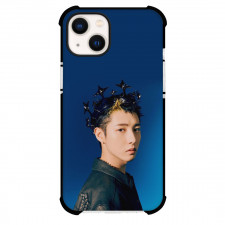 NCT Dream Renjun Phone Case For iPhone Samsung Galaxy Pixel OnePlus Vivo Xiaomi Asus Sony Motorola Nokia - NCT Dream Renjun Side Portrait On Blue Background