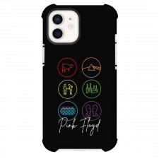 Pink Floyd Phone Case For iPhone Samsung Galaxy Pixel OnePlus Vivo Xiaomi Asus Sony Motorola Nokia - Pink Floyd Album Art Icon On Black Background