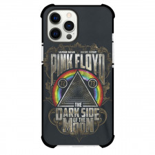 Pink Floyd Phone Case For iPhone Samsung Galaxy Pixel OnePlus Vivo Xiaomi Asus Sony Motorola Nokia - Pink Floyd The Dark Side of The Moon Illustration Art On Dark Background