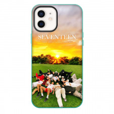 Seventeen Phone Case For iPhone Samsung Galaxy Pixel OnePlus Vivo Xiaomi Asus Sony Motorola Nokia - Seventeen Band Member Lying On Green Grass Poster