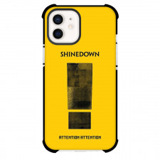 Shinedown Phone Case For iPhone Samsung Galaxy Pixel OnePlus Vivo Xiaomi Asus Sony Motorola Nokia - Shinedown Attention Attention Yellow Cover Poster