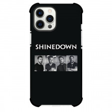 Shinedown Phone Case For iPhone Samsung Galaxy Pixel OnePlus Vivo Xiaomi Asus Sony Motorola Nokia - Shinedown Brand Member Grayscale Portrait Poster