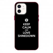 Shinedown Phone Case For iPhone Samsung Galaxy Pixel OnePlus Vivo Xiaomi Asus Sony Motorola Nokia - Shinedown Keep Calm And Love Shinedown Poster