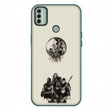 Sleep Token Phone Case For iPhone Samsung Galaxy Pixel OnePlus Vivo Xiaomi Asus Sony Motorola Nokia - Sleep Token Take Me Back To Eden Album Art with Beiger Background