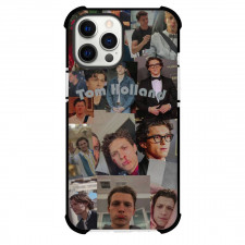 Pop Star Tom Holland Phone Case For iPhone and Samsung Galaxy Devices - Tom Holland Expressions Collage
