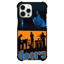The Doors Case For iPhone Samsung Galaxy Pixel OnePlus Vivo Xiaomi Asus Sony Motorola Nokia - The Doors Jim Morrison Singing Blue and Orange