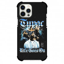 Tupac Shakur Phone Case For iPhone Samsung Galaxy Pixel OnePlus Vivo Xiaomi Asus Sony Motorola Nokia - Tupac Shakur Life Goes ON Retro Poster