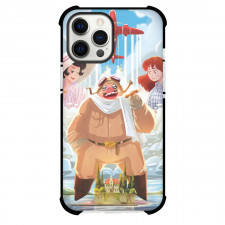 Porco Rosso Case For iPhone Samsung Galaxy Pixel OnePlus Vivo Xiaomi Asus Sony Motorola Nokia - Porco Rosso Fio Gina And Marco Cartoon Art Poster