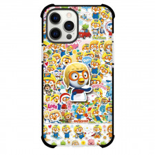 Pororo The Little Penguin Phone Case For iPhone Samsung Galaxy Pixel OnePlus Vivo Xiaomi Asus Sony Motorola Nokia - Pororo The Little Penguin Sticker Mania Collage Poster