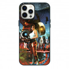 Portal Phone Case For iPhone Samsung Galaxy Pixel OnePlus Vivo Xiaomi Asus Sony Motorola Nokia - Portal Characters Fierce Cartoon Art Series Poster