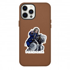 Pragmata Phone Case For iPhone Samsung Galaxy Pixel OnePlus Vivo Xiaomi Asus Sony Motorola Nokia - Diana And Hugh Williams Attack Stance Sticker