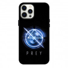 Prey Phone Case For iPhone Samsung Galaxy Pixel OnePlus Vivo Xiaomi Asus Sony Motorola Nokia - Prey Logo On Black Background Poster