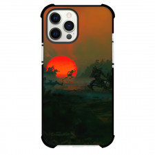 Prince Of Persia Phone Case For iPhone and Samsung Galaxy Devices - Running In Battlefield Illustration