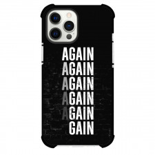 Quotes Phone Case For iPhone Samsung Galaxy Pixel OnePlus Vivo Xiaomi Asus Sony Motorola Nokia - Quotes Again Word Art On Black Background