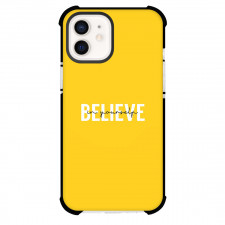 Quotes Phone Case For iPhone Samsung Galaxy Pixel OnePlus Vivo Xiaomi Asus Sony Motorola Nokia - Quotes Believe In Yourself On Yellow Background