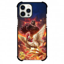 Rooster Fighter Phone Case For iPhone Samsung Galaxy Pixel OnePlus Vivo Xiaomi Asus Sony Motorola Nokia - Rooster Fighter Keiji Fight With Kiju Illustration Art Poster