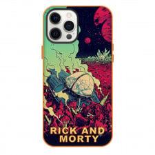 Rick And Morty Phone Case For iPhone Samsung Galaxy Pixel OnePlus Vivo Xiaomi Asus Sony Motorola Nokia - Rick And Morty Crashed Space Ship Poster