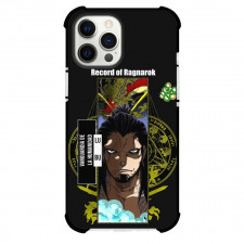 Record of Ragnarok Lu Bu Phone Case For iPhone and Samsung Galaxy Devices - Lu Bu Portrait Black Background
