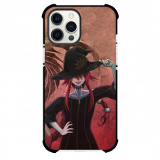 Ragna Crimson Crimson Phone Case For iPhone Samsung Galaxy Pixel OnePlus Vivo Xiaomi Asus Sony Motorola Nokia - Crimson Holding Witch Hat
