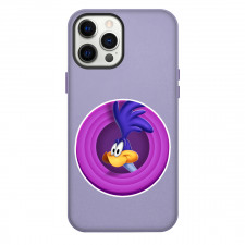 Road Runner Phone Case For iPhone Samsung Galaxy Pixel OnePlus Vivo Xiaomi Asus Sony Motorola Nokia - Avatar Portrait Violet Logo