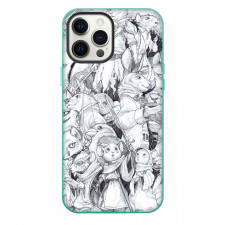 Redwall Phone Case For iPhone Samsung Galaxy Pixel OnePlus Vivo Xiaomi Asus Sony Motorola Nokia - Redwall Characters Pencil Sketch Collage Sticker
