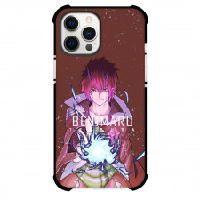 That Time I Got Reincarnated As A Slime Benimaru Case For iPhone Samsung Galaxy Pixel OnePlus Vivo Xiaomi Asus Sony Motorola Nokia - Benimaru Holding Fire Red Background