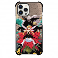 That Time I Got Reincarnated As A Slime Case For iPhone Samsung Galaxy Pixel OnePlus Vivo Xiaomi Asus Sony Motorola Nokia - Characters Ramiris Sitting on a Flower Brown Background