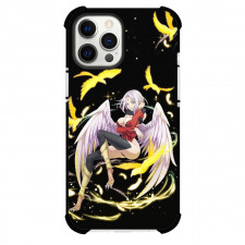 That Time I Got Reincarnated As A Slime Frey Case For iPhone Samsung Galaxy Pixel OnePlus Vivo Xiaomi Asus Sony Motorola Nokia - Frey Yellow Flying Birds Black Background