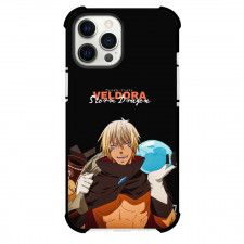 That Time I Got Reincarnated As A Slime Case For iPhone Samsung Galaxy Pixel OnePlus Vivo Xiaomi Asus Sony Motorola Nokia - Rimuru Tempest & Veldora Tempest Slime Black Background
