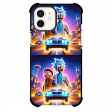 Rick And Morty Phone Case For iPhone Samsung Galaxy Pixel OnePlus Vivo Xiaomi Asus Sony Motorola Nokia - Rick And Morty Back to The Future Digital Art Poster