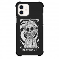 Rick And Morty Phone Case For iPhone Samsung Galaxy Pixel OnePlus Vivo Xiaomi Asus Sony Motorola Nokia - Rick And Morty Ohh Geez Sticker On Black Background